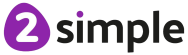 2 Simple logo