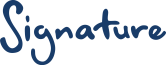Signature logo